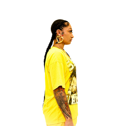 “JESUS” Short Sleeve Yellow Tee